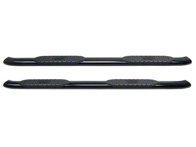Westin Pro Traxx 5-Inch Oval Side Step Bars; Black (20-25 Silverado 2500 HD Crew Cab)
