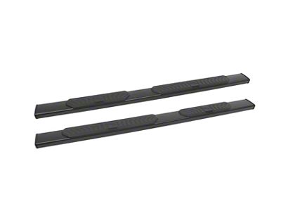 Westin R5 Nerf Side Step Bars; Textured Black (20-25 Silverado 2500 HD Crew Cab)