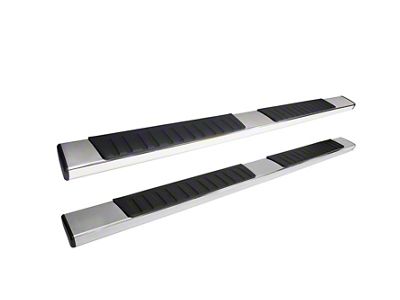 R7 Nerf Side Step Bars; Stainless Steel (20-25 Silverado 2500 HD Crew Cab)
