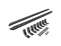 Go Rhino RB10 Slim Running Boards; Textured Black (20-26 Silverado 2500 HD Crew Cab)