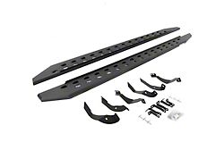 Go Rhino RB20 Slim Running Boards; Textured Black (15-19 6.6L Duramax Silverado 2500 HD Crew Cab)