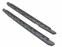 Go Rhino RB30 Slim Line Running Boards; Protective Bedliner Coating (20-26 Silverado 2500 HD Double Cab)