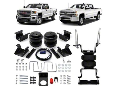 Rear Air Helper Spring Bags Kit (11-17 Silverado 2500 HD w/o Rear Sway Bar)