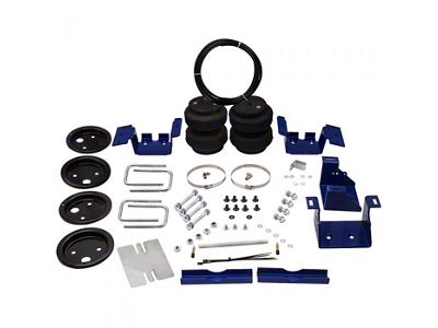 Rear Air Spring Helper Leveling Kit; 5000 lb. (11-14 Silverado 2500 HD)