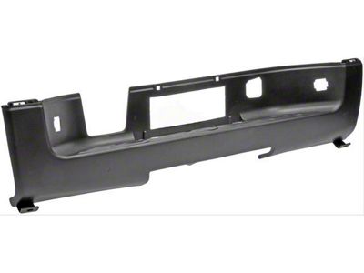 Rear Bumper Pad Center; Black (07-14 Silverado 2500 HD)