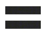 Rear Door Sill Protection; Textured Black (15-26 Silverado 2500 HD Crew Cab)