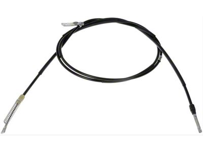 Rear Parking Brake Cable; Passenger Side (12-18 Silverado 2500 HD w/ 8-Foot Long Box)