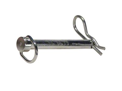 Receiver Pin and Clip for Razor AL-RP Aluminum Hitch; 1/2-Inch x 3-5/8-Inch