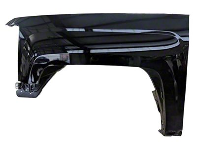 Replacement Fender; Driver Side; Black (15-19 Silverado 2500 HD)