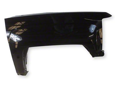 Replacement OEM Fender; Passenger Side; Black (15-19 Silverado 2500 HD)