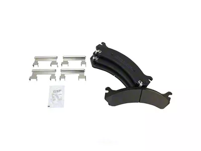 Semi-Metallic Brake Pads; Front Pair (07-10 Silverado 2500 HD)