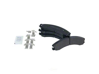 Semi-Metallic Brake Pads; Rear Pair (11-19 Silverado 2500 HD)