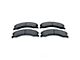 Semi-Metallic Brake Pads; Rear Pair (11-19 Silverado 2500 HD)