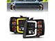 Sequential Light Bar Projector Headlights; Black Housing; Clear Lens (07-14 Silverado 2500 HD)