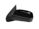 Side Mirror; Driver Side; Gloss Black (14-18 Silverado 2500 HD)