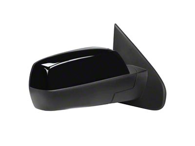 Side Mirror; Passenger Side; Gloss Black (14-18 Silverado 2500 HD)