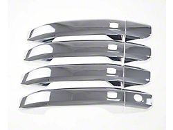 Smart Key Door Handle Covers; Chrome (15-19 Silverado 2500 HD)