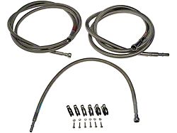 Stainless Steel Braided Fuel Line (07-10 6.6L Duramax Silverado 2500 HD Regular Cab)