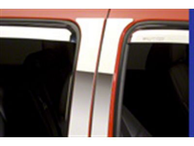 Putco Stainless Steel Pillar Posts with Bowtie Logo (07-14 Silverado 2500 HD Crew Cab)