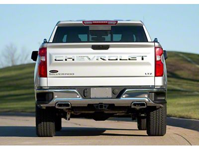 Putco Stainless Steel Tailgate Insert Letters (20-24 Silverado 2500 HD)