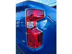 Tail Light Bezels; Chrome (20-26 Silverado 2500 HD)