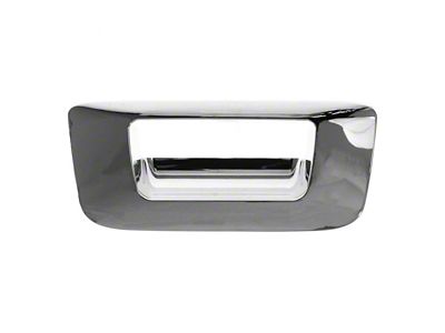 Tailgate Handle Bezel; Chrome (07-14 Silverado 2500 HD)