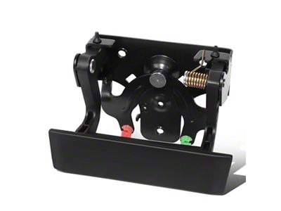 Tailgate Handle without Keyhole; Primer Black (07-14 Silverado 2500 HD)