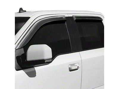 Tape-On Window Deflectors (20-24 Silverado 2500 HD Crew Cab)