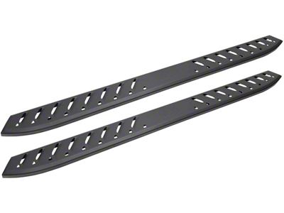 Thrasher Running Boards; Textured Black (20-25 Silverado 2500 HD Crew Cab)