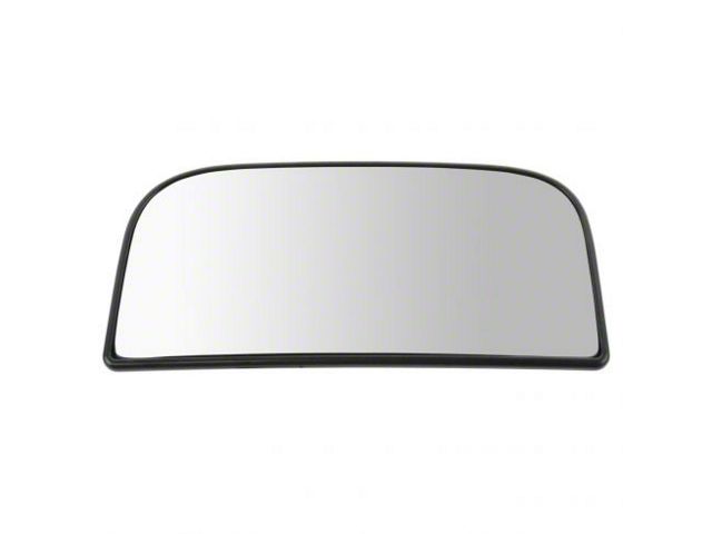 Towing Mirror Lower Glass; Driver Side (07-19 Silverado 2500 HD)