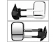 Towing Mirror; Powered; Heated; Chrome; Pair (07-12 Silverado 2500 HD)