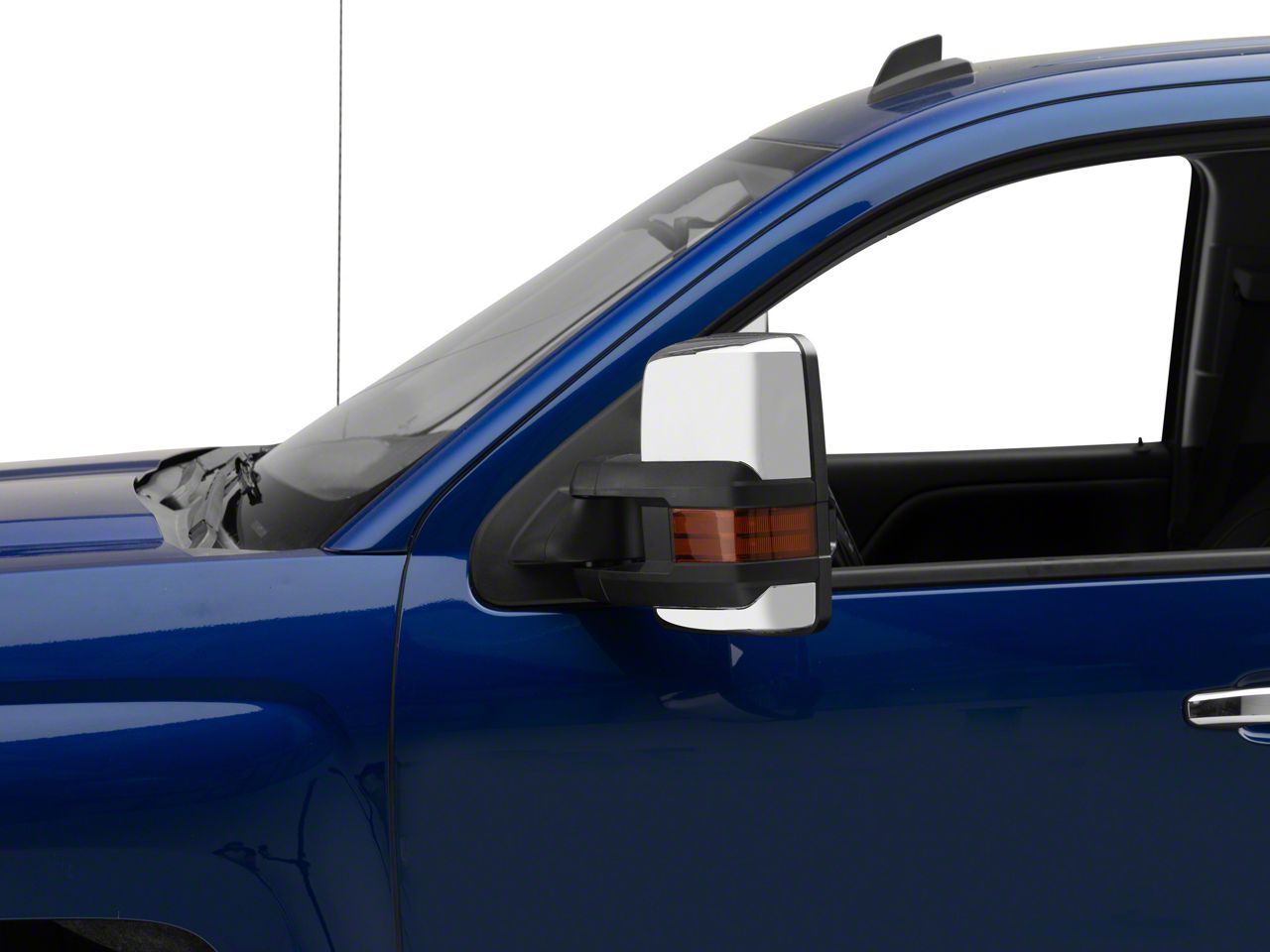 MZORANGE Passenger Side Towing Mirror – For Chevy Silverado 2500/3500 & GMC Sierra 2019-2023