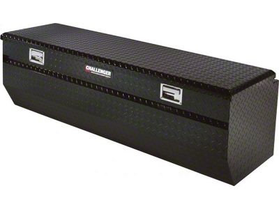 Challenger Low Profile Chest Tool Box; Black (07-10 Silverado 2500 HD)