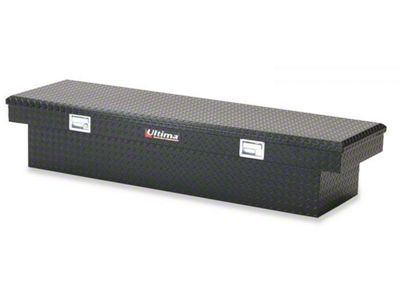 Ultima Single-Lid Crossover Tool Box; Black (07-10 Silverado 2500 HD)