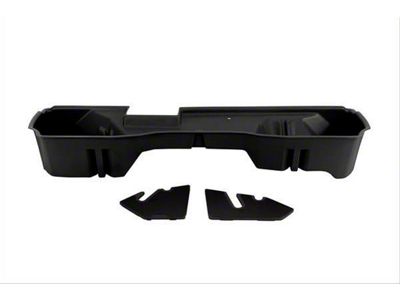 Underseat Storage; Black (15-19 Silverado 2500 HD Double Cab)