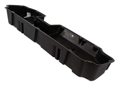 Underseat Storage; Black (20-24 Silverado 2500 HD Double Cab)