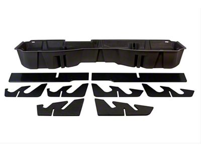 Underseat Storage; Brown (15-19 Silverado 2500 HD Crew Cab)