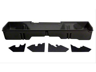 Underseat Storage; Dark Gray (07-14 Silverado 2500 HD Extended Cab)