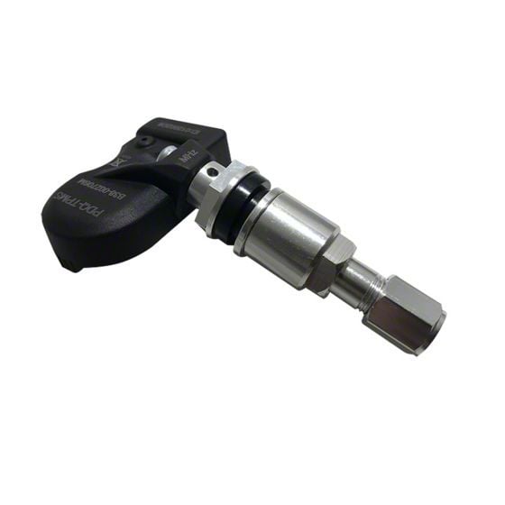 Valve Stem-Mounted TPMS Sensor with Metal Valve (07-19 Silverado 2500 HD)