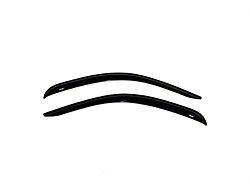 Ventvisor Window Deflectors; Front; Dark Smoke (07-14 Silverado 2500 HD Regular Cab)