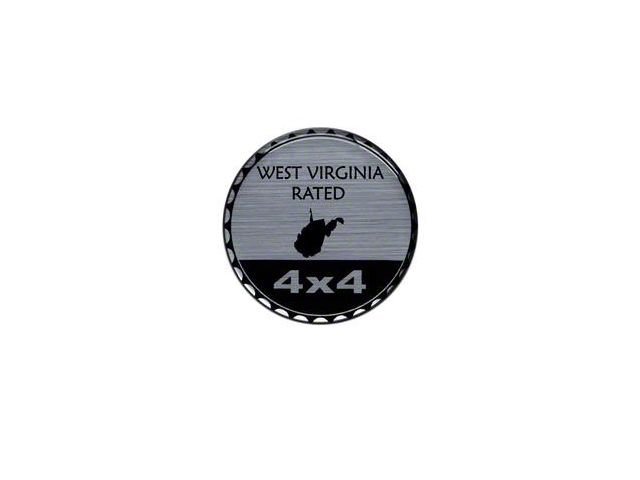 West Virginia Rated Badge (Universal; Some Adaptation May Be Required)