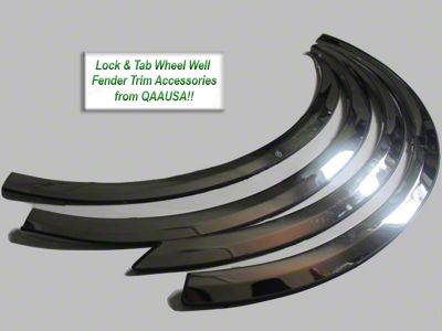 Wheel Well Fender Trim Molding; Stainless Steel (15-19 Silverado 2500 HD)