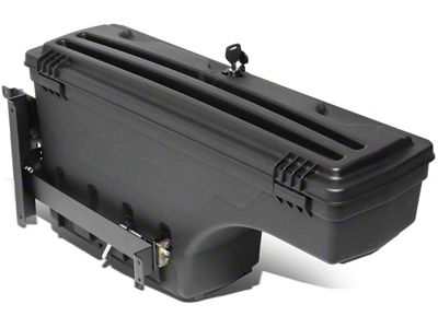 Wheel Well Storage Box; Passenger Side (07-19 Silverado 2500 HD)