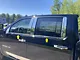 Window Sill Trim Set; Stainless Steel (20-24 Silverado 2500 HD Crew Cab)