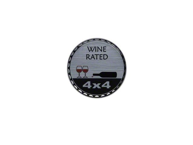 Wine Rated Badge (Universal; Some Adaptation May Be Required)