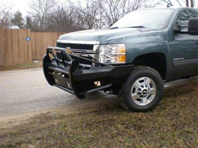 Xtreme Front Bumper; Black (11-14 Silverado 2500 HD)