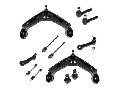 12-Piece Steering and Suspension Kit for 3-Groove Pitman Arms (07-10 Silverado 3500 HD)