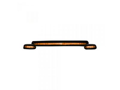 3-Piece Amber LED Cab Roof Lights; Amber Lens (07-14 Silverado 3500 HD)