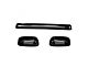3-Piece Amber OLED Cab Roof Lights; Smoked Lens (07-14 Silverado 3500 HD)