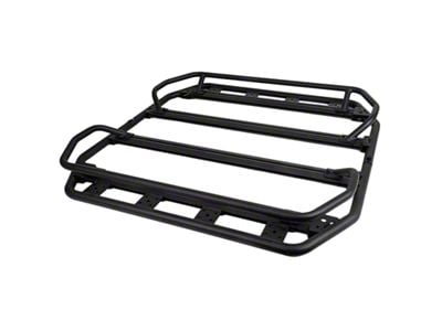 40-Inch x 40-Inch Flat Platform Rack with Quad Overland Rail Kit (Universal; Some Adaptation May Be Required)